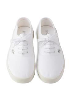 26SS 프라다 드릴 패브릭 스니커즈 2EE467 3LKE F0009 WHITE DOM 썸네일 3