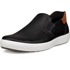 에코 스니커즈 47083451866 BLACK COGNAC DOM 썸네일 1