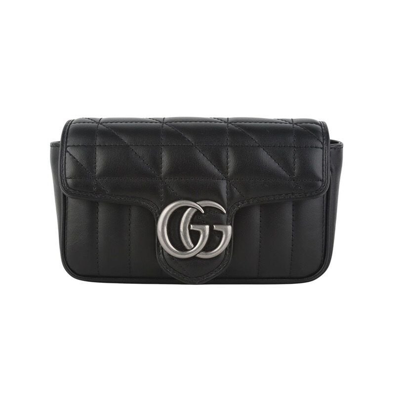 구찌 476433 GG 마몽 마틀라세 수퍼 미니 크로스백 36978 - Gucci