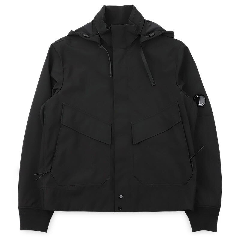 디몬트 CP컴퍼니 남성 렌즈 와펜 쉘-R 후드 자켓(블랙) 20CMOW001A 005968A 999 - CP company