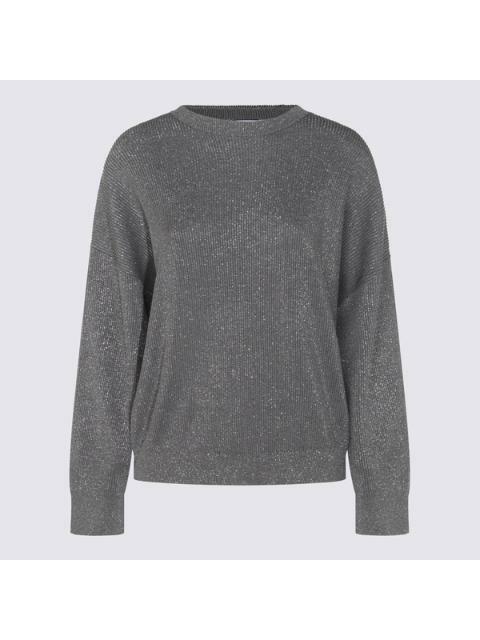 오늘출고 BRUNELLO CUCINELLI 브루넬로 쿠치넬리 그레이 니트 - Brunello Cucinelli