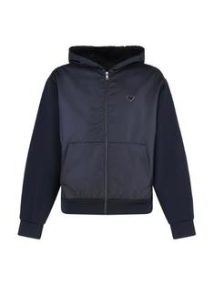 오늘출고 PRADA 프라다 네이비 후드 집업 썸네일 1