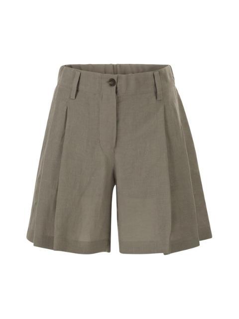 오늘출고 BRUNELLO CUCINELLI 브루넬로 쿠치넬리 그린 쇼츠 - Brunello Cucinelli