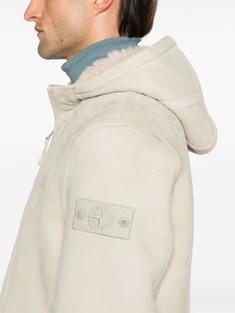 오늘출고 STONE ISLAND 스톤아일랜드 고스트 스웨이드 후드 자켓 썸네일 4