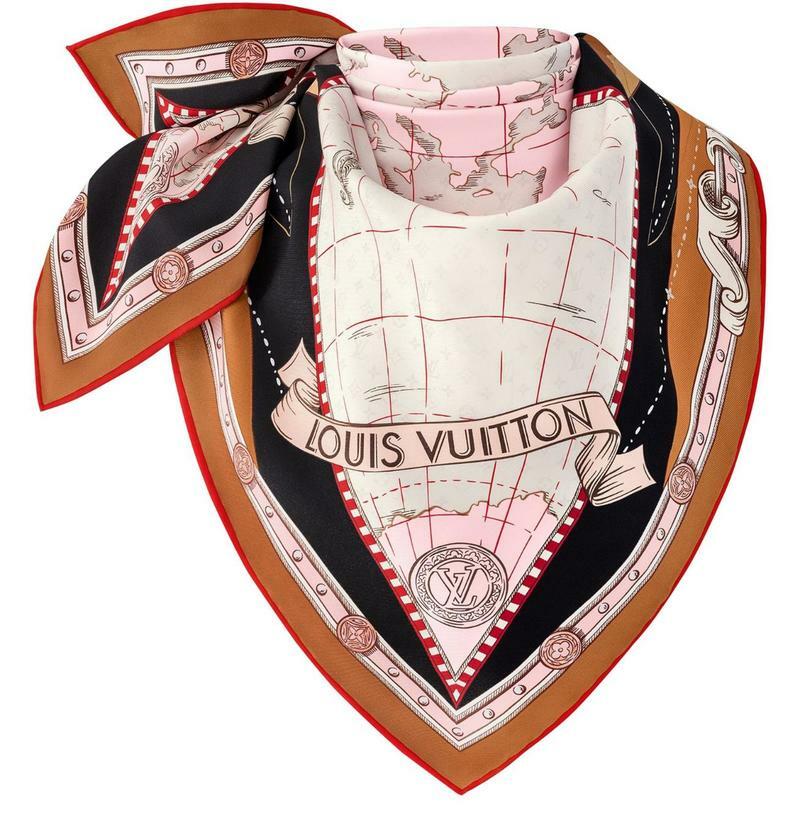 국내발송 루이비통 LV Map Square 90 - Louis Vuitton