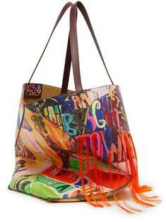 국내발송 로에베 Large puzzle fold tote with print 썸네일 3