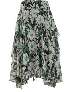 국내발송 로에베 Floral print flowing skirt 썸네일 3