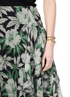 국내발송 로에베 Floral print flowing skirt 썸네일 4