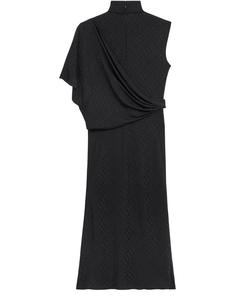국내발송 셀린느 Loose draped dress in matte and shiny silk 썸네일 2