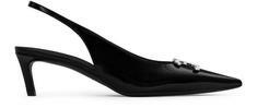국내발송 셀린느 Alma Triomphe slingbacks in glossy calfskin 썸네일 1
