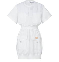 국내발송 루이비통 Utility Style Woven Insert Dress 썸네일 1
