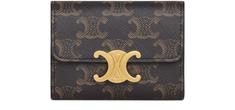 국내발송 셀린느 Compact wallet Triomphe in Triomphe canvas 썸네일 1