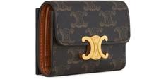 국내발송 셀린느 Compact wallet Triomphe in Triomphe canvas 썸네일 2