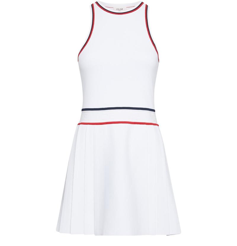 국내발송 셀린느 Athletic viscose dress with underwire - Celine