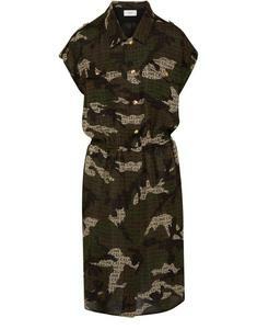 국내발송 셀린느 Army shirt dress 썸네일 1
