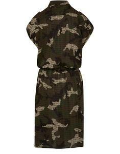국내발송 셀린느 Army shirt dress 썸네일 4