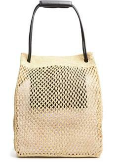 국내발송 로에베 Pebble Honeycomb Hobo in raffia 썸네일 3