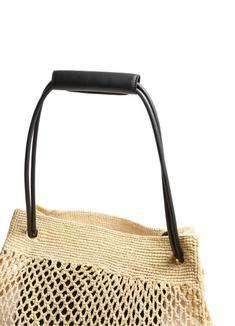 국내발송 로에베 Pebble Honeycomb Hobo in raffia 썸네일 5