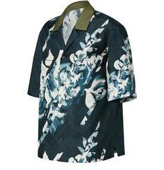 국내발송 루이비통 Monogram Printed Short Sleeved Silk Shirt  썸네일 5