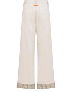 국내발송 디올 Flared jeans cotton denim with Dior Oblique interior 썸네일 2