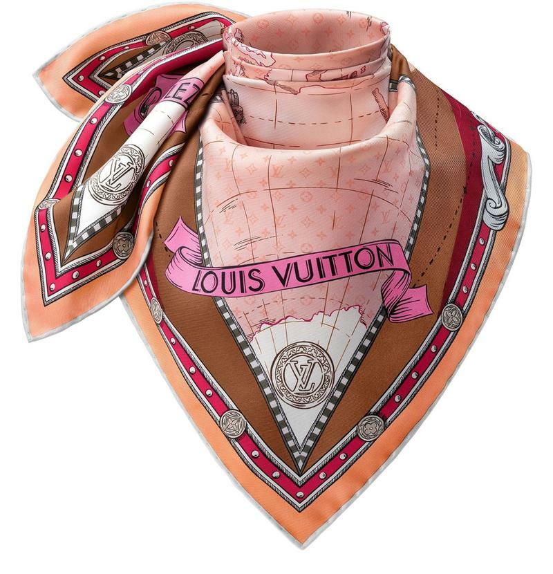 국내발송 루이비통 LV Map Square 90 - Louis Vuitton