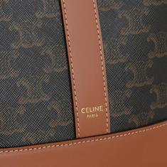 국내발송 셀린느 Small bucket in Triomphe canvas and calfskin 썸네일 4