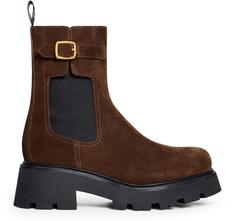 국내발송 셀린느 Triomphe rangers chelsea boot in suede calfskin 썸네일 1