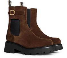 국내발송 셀린느 Triomphe rangers chelsea boot in suede calfskin 썸네일 2