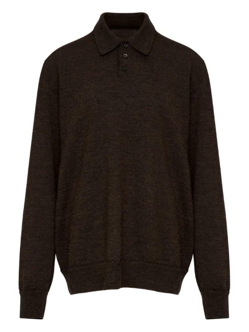 국내배송 메종마르지엘라 엘보 패치 울 폴로 셔츠 - Maison Margiela