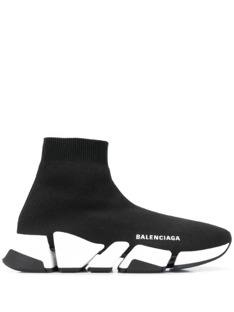 국내배송 발렌시아가 스피드 2 0 니트 스니커즈 - Balenciaga