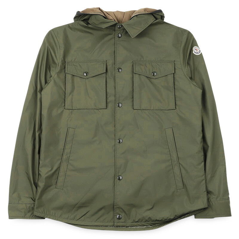 디몬트 몽클레어 남성 CHIRANO 후드 필드 자켓(카키) 1G00022 597YW 818 - Moncler