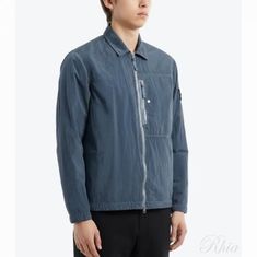 스톤아일랜드 26SS 1200038 나일론 메탈 인 에코닐® 오버셔츠 L1S15 S0019 V0024 에코닐 썸네일 1