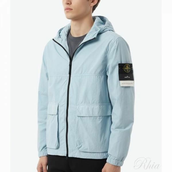 스톤아일랜드 26SS 4100112 나일론 스메릴리아토 TC 안티 드롭 쇼츠 후드 파카 L1S15 S0345 V004A 스메리글리아또 숏 - Stone Island
