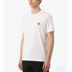 메종키츠네 26SS 폭스 헤드 레귤러 티셔츠 PM00107KJ7026 P100 반팔 썸네일 1