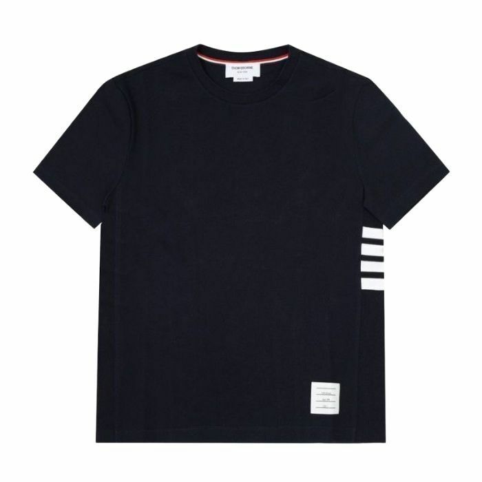 톰브라운 클래식 피케 반팔 티셔츠 MJS123A 00050 415 - Thom Browne