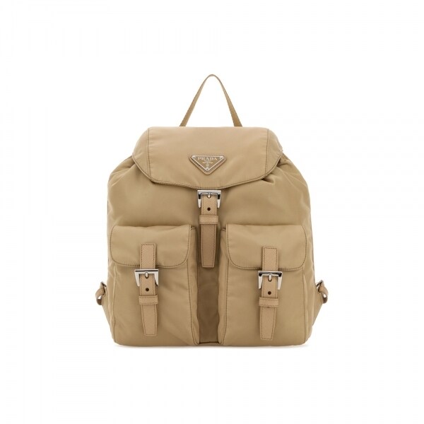 26SS 삼각로고 리나일론 스몰 백팩 베이지 1BZ677 RV44 F0040 - Prada