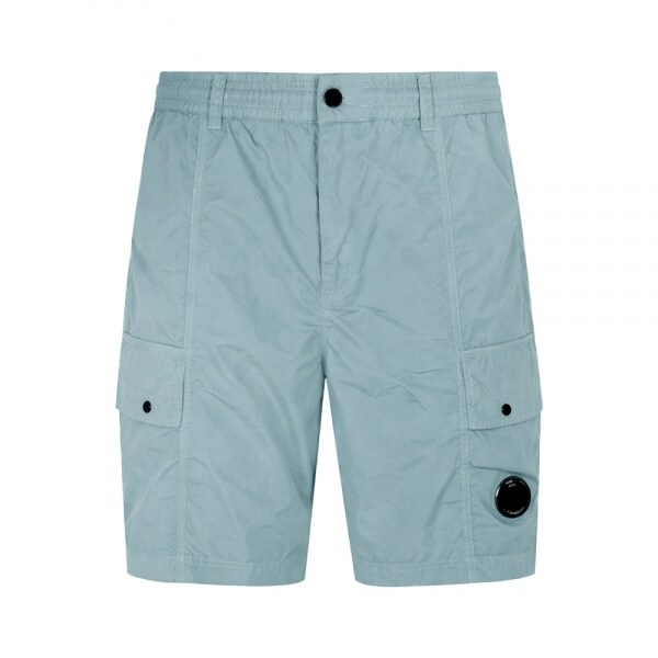 26SS 렌즈 와펜 버뮤다 팬츠 실버블루 20CMBE031A 005904G 809 - CP company