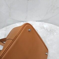 [럭스유] 에르메스 피코탄 22 끌레망스 카멜 골드 은장 썸네일 7
