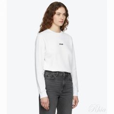 MSGM 마이크로 로고 맨투맨 2000MM503 200000 01 썸네일 1