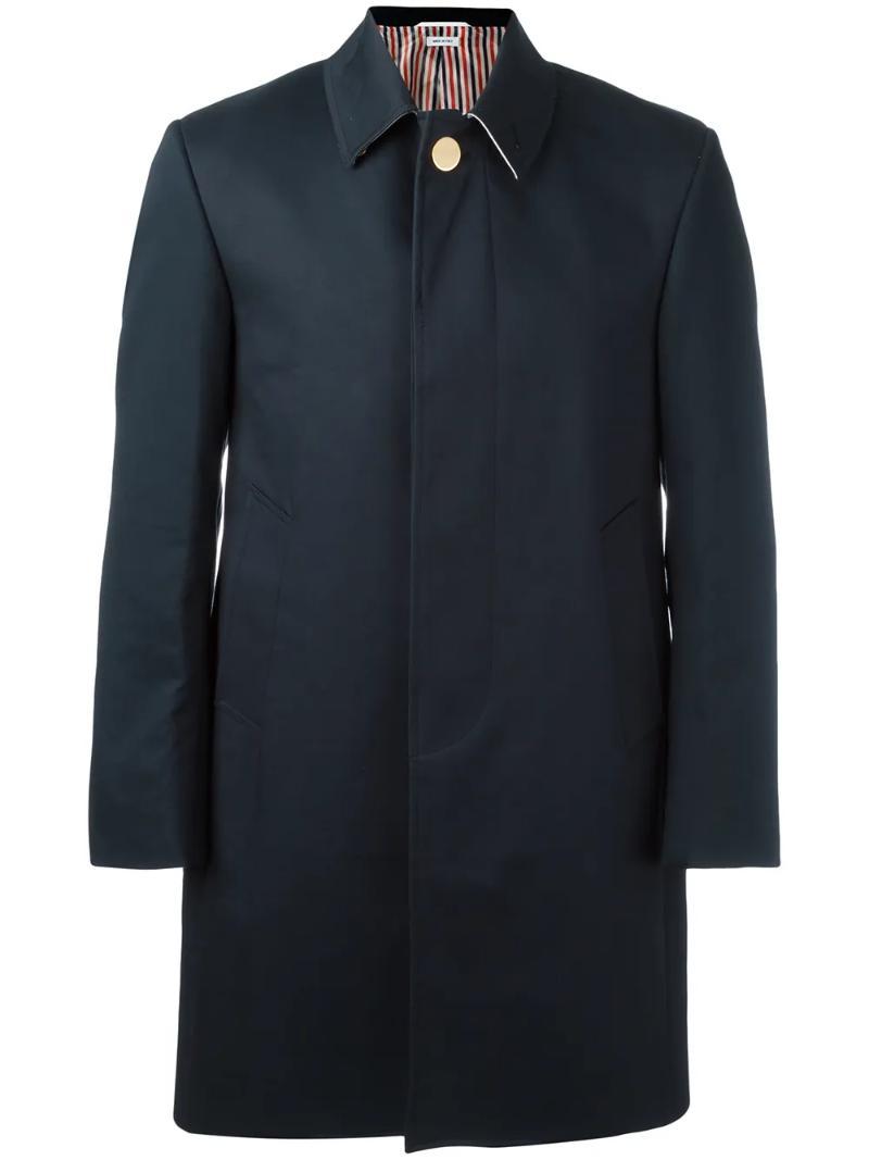 국내배송 톰브라운 맥 발 칼라 오버코트 - Thom Browne