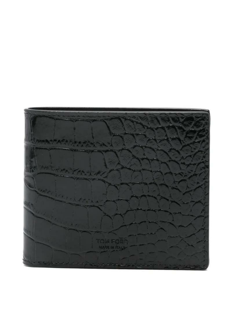 국내배송 톰포드 크로커다일 엠보스드 레더 지갑 - Tom Ford