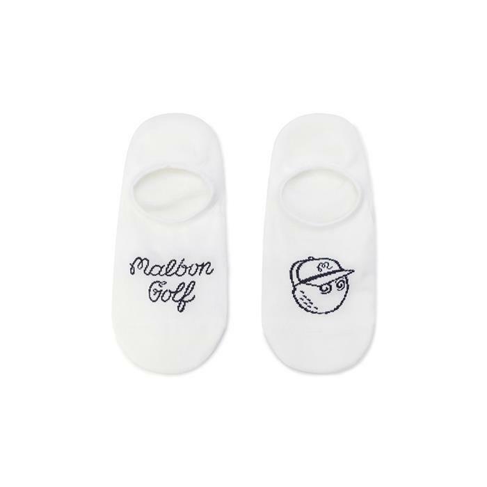 말본  로고 페이크 삭스 OFF WHITE M6143PSC01OWT - Malbon