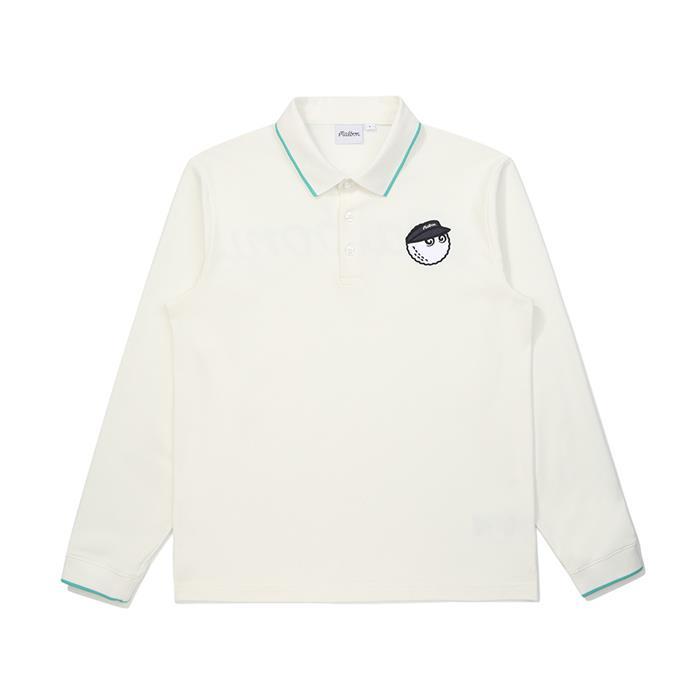 [밀라코/국내발송] 말본 베이직 PQ 피케티 OFF WHITE  M6121PTL01OWT - Malbon