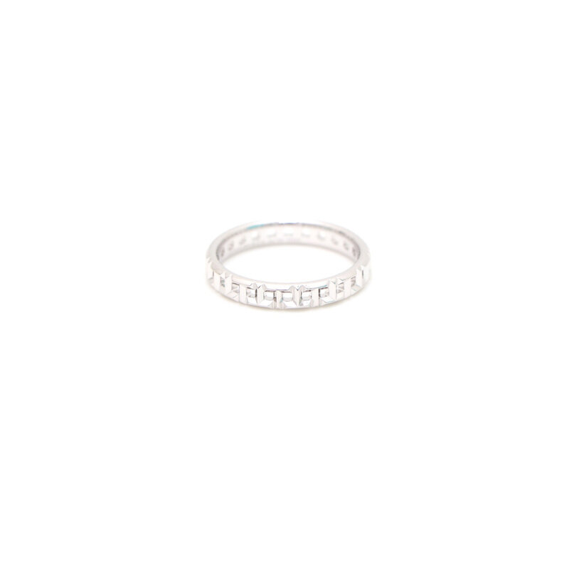 티파니 화이트골드 3.5mm T true 네로우 링 반지kk17417196 - Tiffany & Co