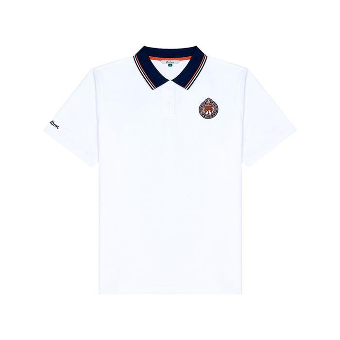 [밀라코/국내발송] 말본 파어웨이 오크우드 폴로 WHITE  M5311LTS07WHT - Malbon