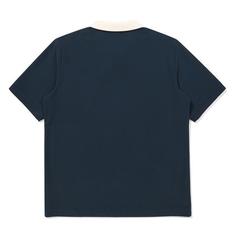 [밀라코/국내발송] 말본 프리미엄 테리소재 오픈넥 티셔츠 NAVY  M6121PTS01NVY 썸네일 2