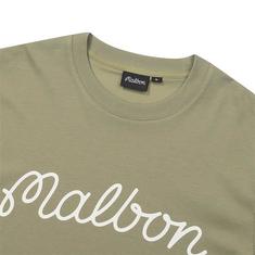 [밀라코/국내발송] 말본  스크립트 유니 라운드 티셔츠 KHAKI M6123PRS80KHK 썸네일 3