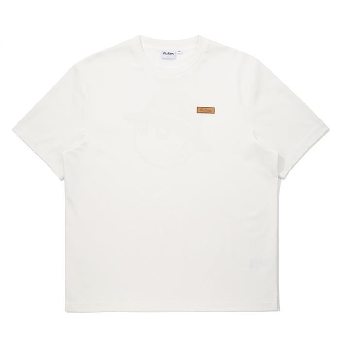 [밀라코/국내발송] 말본  와펜 유니 라운드 티셔츠 WHITE M6123PRS05WHT - Malbon