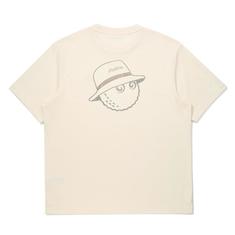 [밀라코/국내발송] 말본  와펜 유니 라운드 티셔츠 CREAM M6123PRS05CRM 썸네일 2