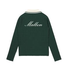 [밀라코/국내발송] 말본  카라형 꽈배기 니트 GREEN  M5322PKT14GRN 썸네일 1
